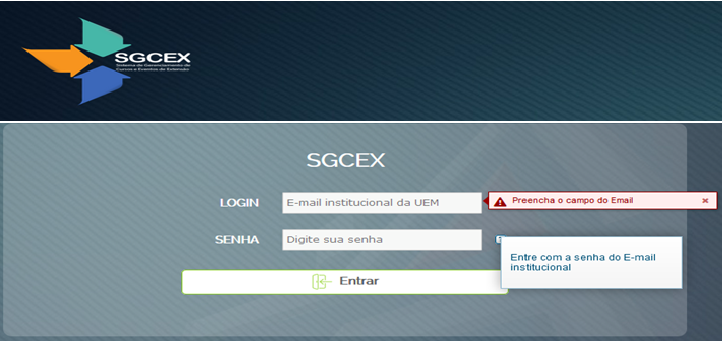 SGCEX login